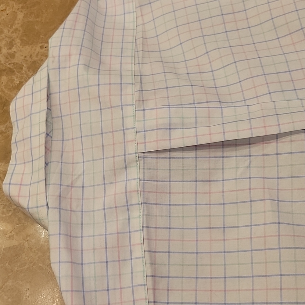 Club Room Regular Fit Performance Button-down Long-sleeved Shirt, 15.5 32|33 - Picture 11 of 14